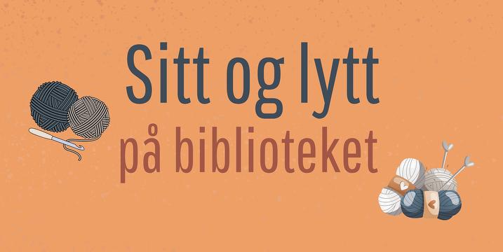 Bilde/illustrasjon for Sitt og lytt Sitt og lytt