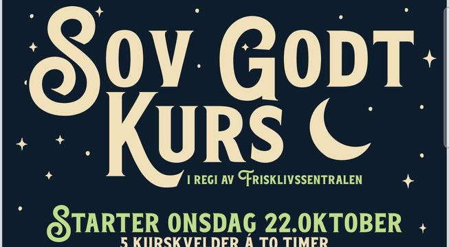 Bilde/illustrasjon for Sov godt-kurs Sov godt-kurs