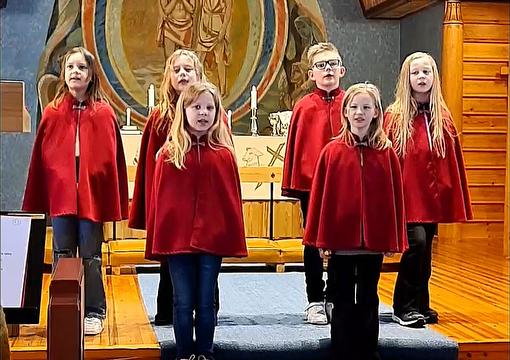 Bilde/illustrasjon for Øvelse i Begnadalen kirke Øvelse i Begnadalen kirke